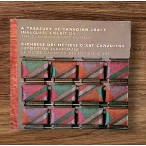 90s Treasury Of Canadian Art Exhibition Craft Museum Inauguration Vtg A 1992